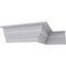 Ekena Millwork 8 1/4"H x 6 1/4"P x 10 3/8"F x 94 1/2"L Amelia Smooth Crown Moulding MLD08X06X10AM - alternate 6
